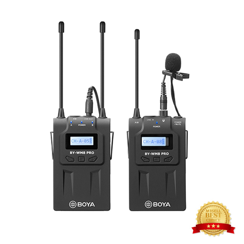 میکروفون بی سیم بویا مدل Boya BY-WM8 Pro-K1 ( اصلی )