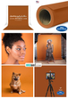 فون کاغذی قهوه ای SAVAGE Widetone #17 Seamless Sienna