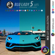 رنگ سینمایی Blu Lady 5 LUT