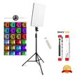 پنل نور ثابت سافت لایت PM-48 LED RGB ( ریموت دار )