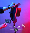 نور LED سینمایی 2 کلوین M3 Soft Light 6