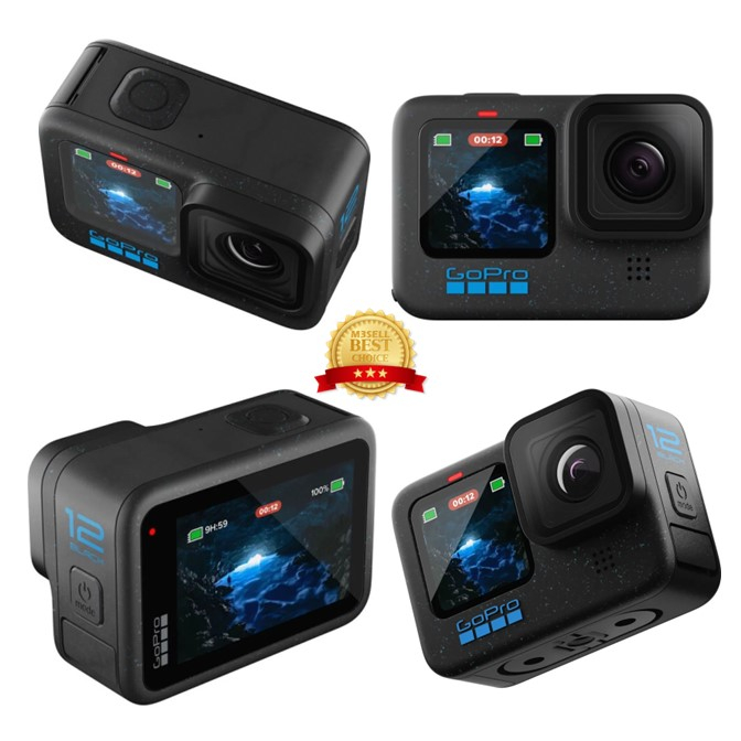 دوربین گوپرو GoPro HERO 12 Black Bundle Pack + کیف اورجینال و مموری 64 گیگ Sandisk