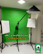 پرده سبز کروماکی کرکره ای