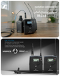 میکروفون بیسیم HF ( هاشف یقه ای ) سنهایزر مدل Sennheiser EW 112P G4 اصل رومانی