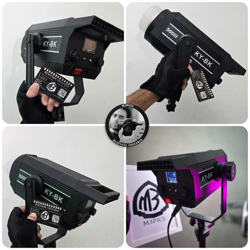 ویدئو لایت مدل KY-BK 500W III ظرفیت 500 وات اپلیکیشن دار ( یکسال گارانتی )