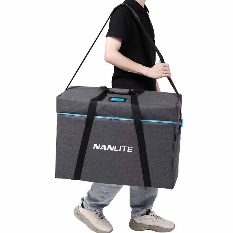 کیت 2 تایی نور ثابت نانلایت Nanlite FS-300B همراه کیف و سه پایه و سافت باکس