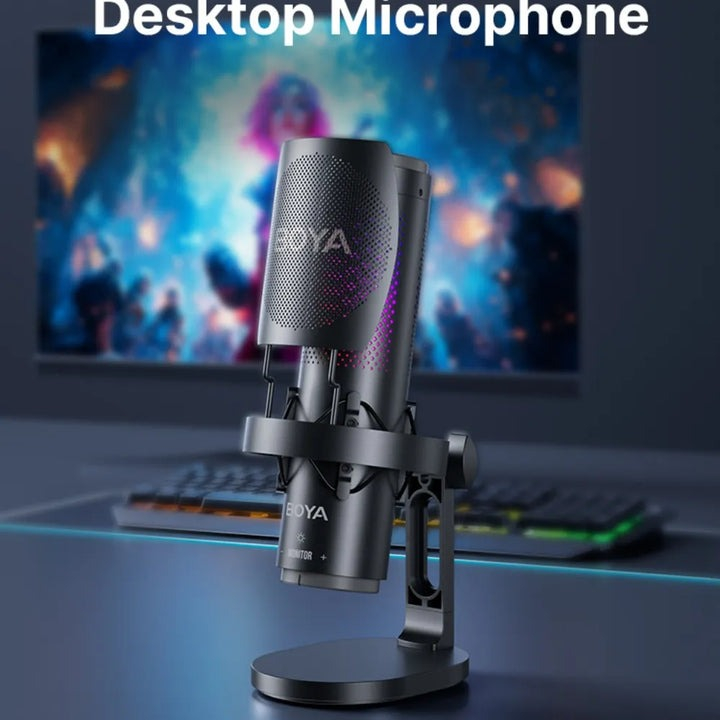 میکروفون رومیزی بویا BOYA K9 USB بویا مدل K9 ( گارانتی شرکتی )