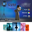 کیت 2 عددی نور سینمایی حرفه ای GVM مدل GVM 880RS RGB Led Video Light Kit