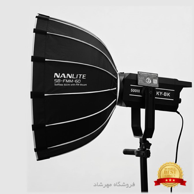 ویدئو لایت مدل KY-BK 500W III ظرفیت 500 وات اپلیکیشن دار ( یکسال گارانتی )