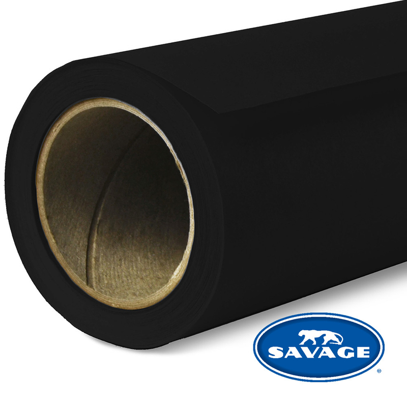 فون کاغذی مشکی Savage Widetone Seamless #20 Black