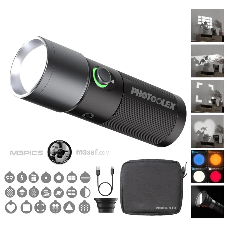 ویدیو لایت فتولکس PHOTOOLEX 4 Colors Portable Video Light