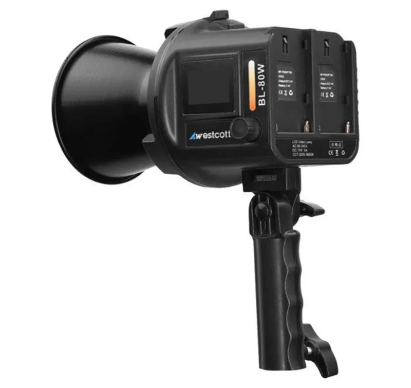 ویدیو لایت پرتابل وسکات باطری خور ( قابل حمل ) Westcott LED Video Light 80W Bi-Color