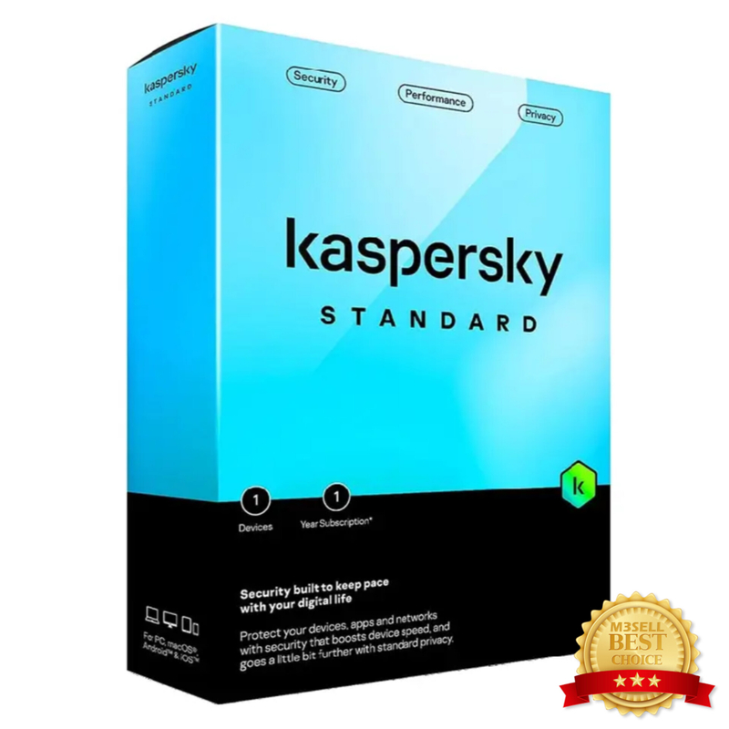 Kaspersky Standard - خرید آنتی ویروس کسپرسکی استاندارد ( لایسنس قانونی )