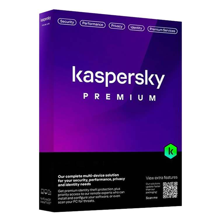 Kaspersky Premium - خرید آنتی ویروس کسپرسکی پریمیوم ( لایسنس قانونی )