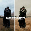 پریست رنگ Dark Brown Egypt Preset