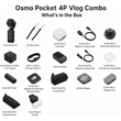 دوربین اسمو پاکت دی‌جی‌آی DJI Osmo Pocket 4P Vlog Combo ( اصلی )