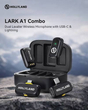 میکروفون یقه ای هالی لند مدل LARK A1 Combo  ( گارانتی 2 ساله )