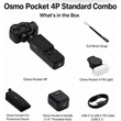 دوربین اسمو پاکت دی‌جی‌آی DJI Osmo Pocket 4P Standard Combo