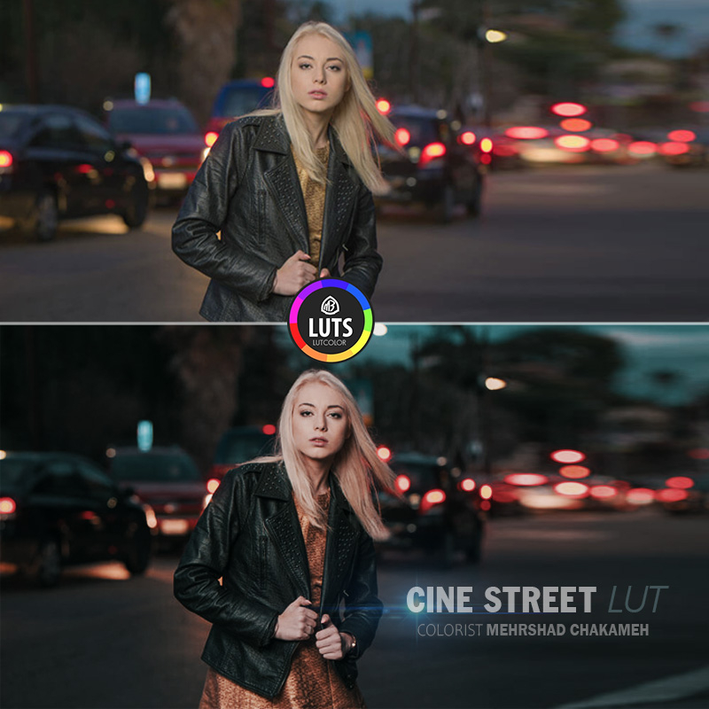 رنگ سینمایی Cine Street LUT