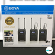 میکروفون وایرلس هاش اف BOYA BY-WM8 Pro-K2 دو کاناله ( اصلی )