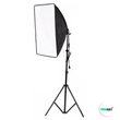 سافت باکس خارجی LED دار ( ریموت LCD دار - دو کلوین - مانیتور دار )