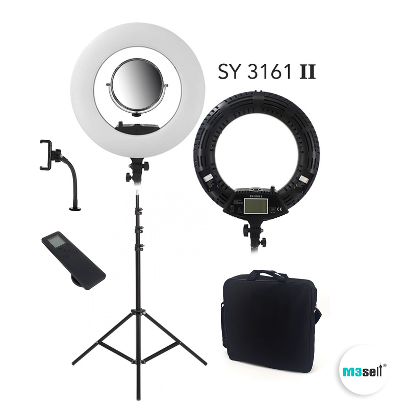 رینگ لایت SY 3161 II ( همراه پایه و تمام لوازم جانبی اصلی )