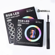 رینگ لایت RGB قطر 33 سانت به همراه سه پایه