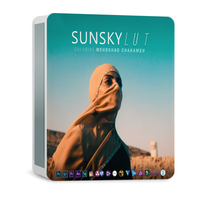 رنگ سینمایی SunSKY LUT