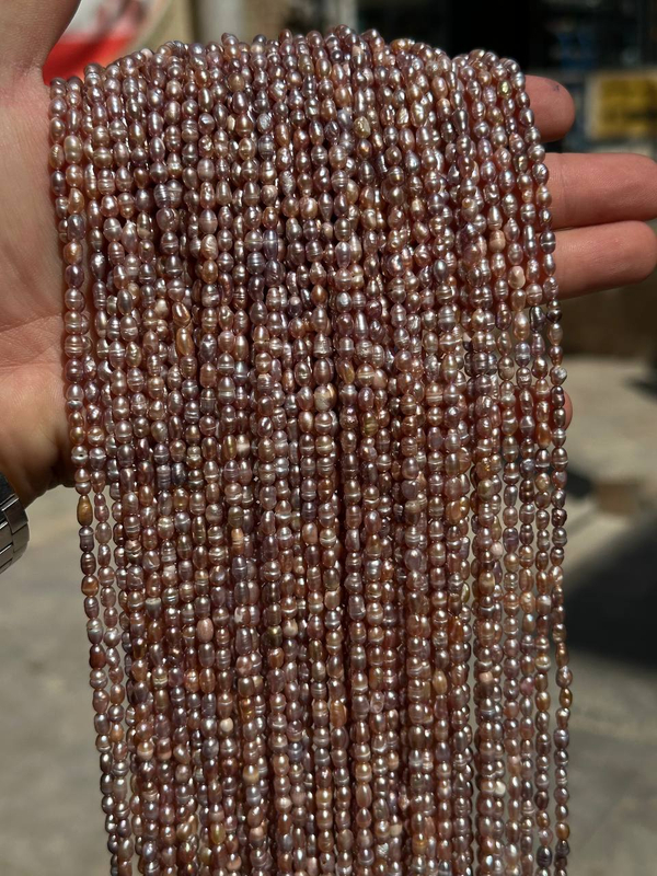 مروارید پرورشی گندمی پوست پیازی