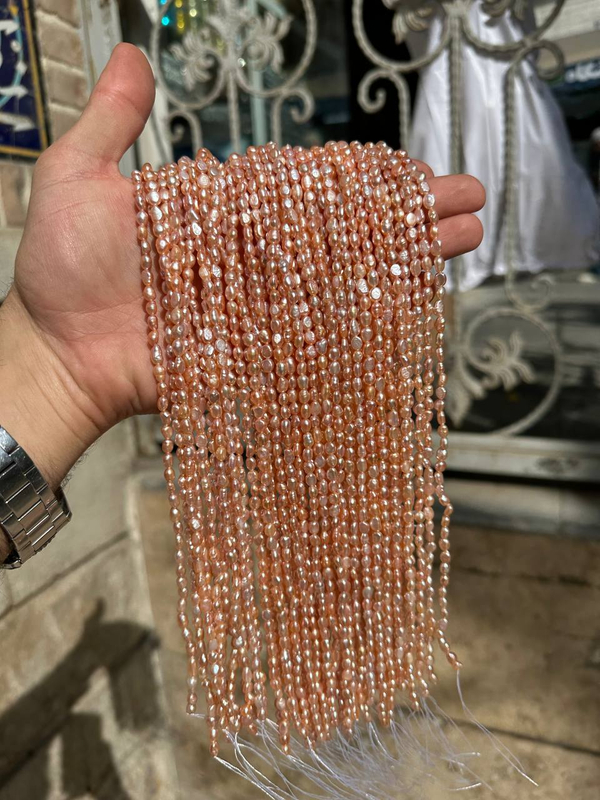 مروارید پرورشی m نارنجی