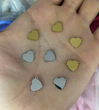 پلاک قلب دستبندی
