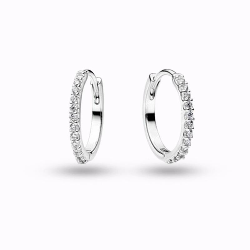 گوشواره حلقه‌ای درخشان پاندورا