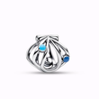 عکس چارم نقره صدف مشبک پاندورا