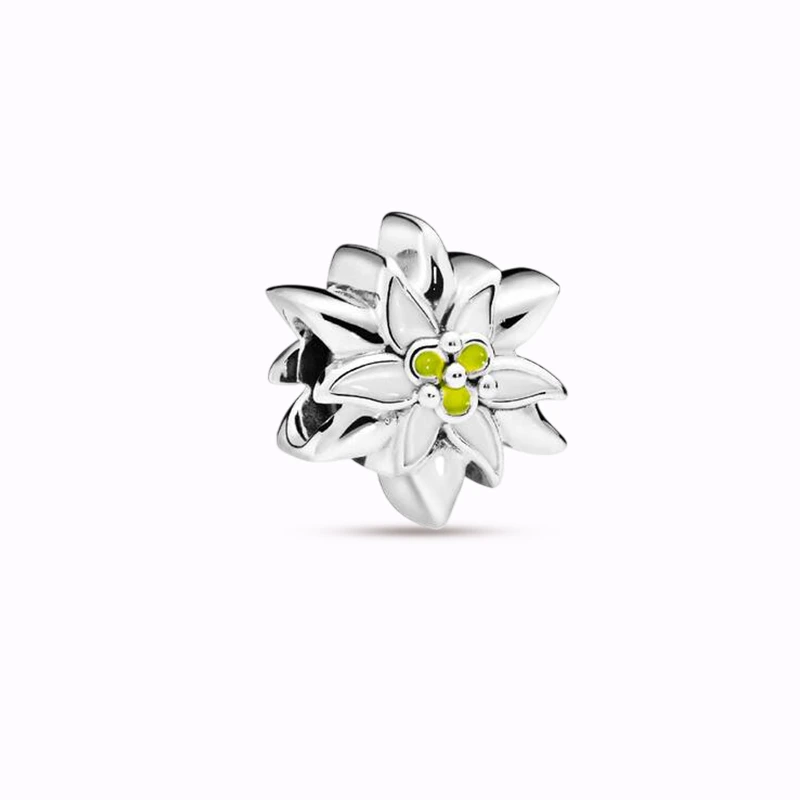 عکس چارم پاندورا مدل گل ستاره آلپی (Edelweiss)