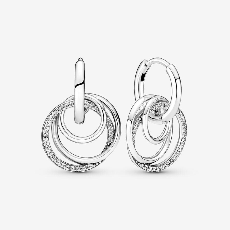 عکس گوشواره حلقه ای خانواده