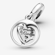 عکس چارم آویز چرخان همیشه و تا ابد نیمه گمشده پاندورا از زاویه بالا