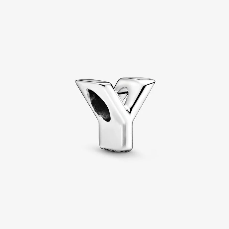 عکس چارم حرف وای y نقره پاندورا