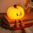 چراغ خواب سیلیکونی مدل کدو