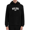 هودی مردانه کلاه‌دار MALIBU برند ۱۹۹۱ مدل GK1945 رنگ مشکی — نمای جلو