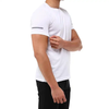 تیشرت ورزشی مردانه 1991 مدل TS1962 سفید تمرینی