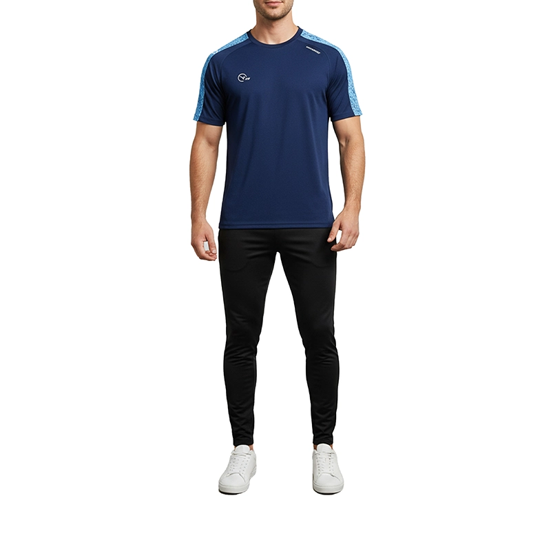 تیشرت ورزشی فلامنت سوزنی مردانه تکنیک پلاس 07 مدل TS-170