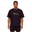 تیشرت نخی مردانه  زنانه اورسایز 1991 مدل Running Dog TS19105