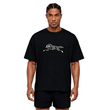 تیشرت نخی مردانه  زنانه اورسایز 1991 مدل Running Dog TS19105