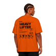 تیشرت مردانه زنانه اورسایز نخی 1991 HEAVY LIFTER مدل TS19108 
