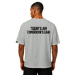 تیشرت مردانه زنانه اورسایز نخی 1991 today's aim tomorrow's gain مدل TS19115