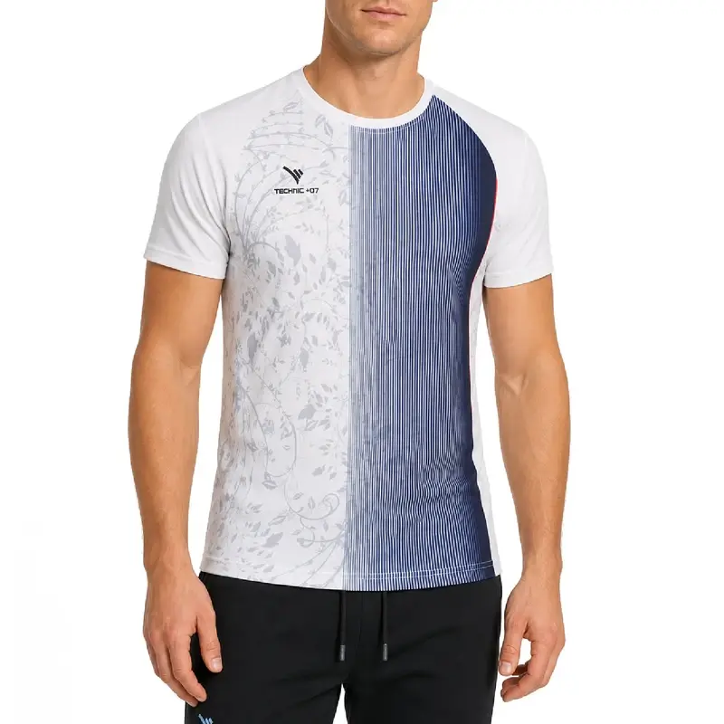 تیشرت ورزشی مردانه تکنیک پلاس 07 مدل TS-149