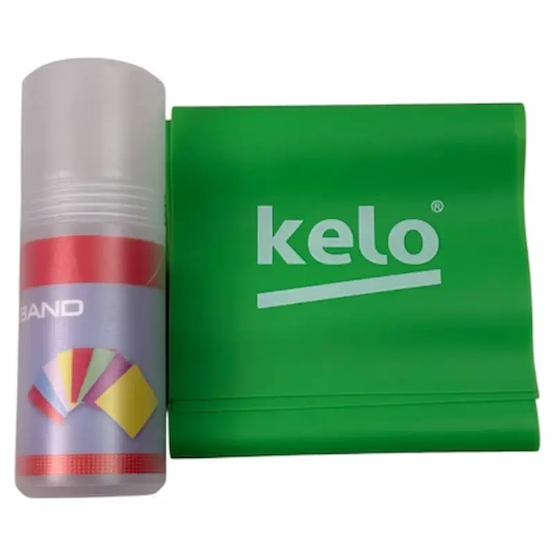 کش پیلاتس Kelo مدل Elastic  2 متری سبز