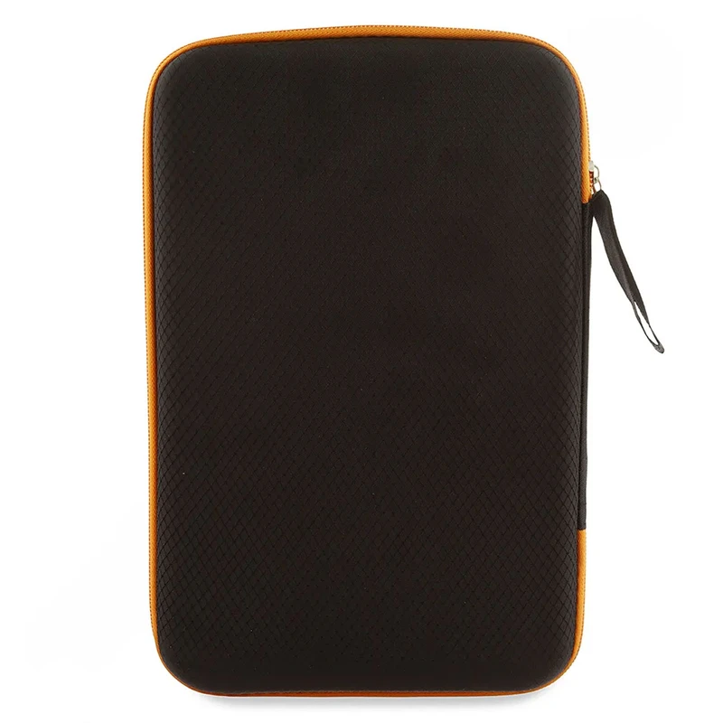 کیف EVA حرفه‌ای راکت LOKI K5000 — رنگ مشکی با زیپ نارنجی
