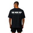 تیشرت مردانه زنانه اورسایز نخی 1991 One More Rep مدل TS19112