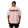 تیشرت مردانه زنانه اورسایز نخی 1991 One More Rep مدل TS19112